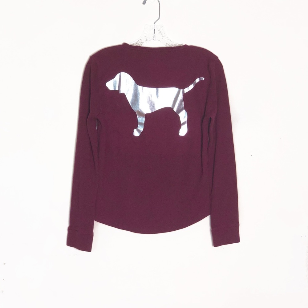 New PINK VICTORIA’S SECRET Campus Big Dog Tee M - Picture 6 of 6